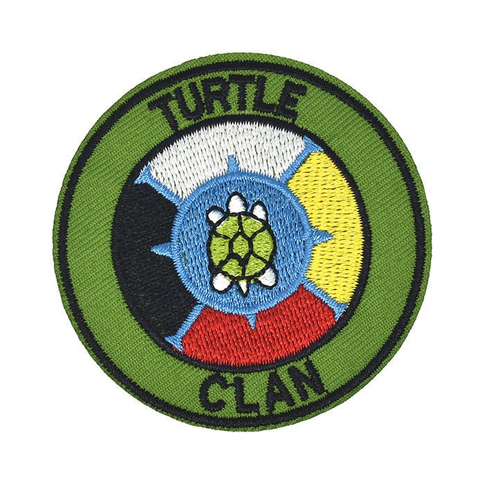 Turtle Clan Embroidery Patch