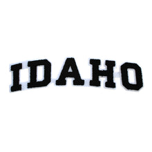 Load image into Gallery viewer, Varsity State Name Idaho in Multicolor Chenille Patch
