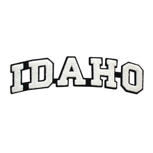 Load image into Gallery viewer, Varsity State Name Idaho in Multicolor Chenille Patch
