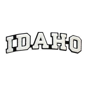 Varsity State Name Idaho in Multicolor Chenille Patch