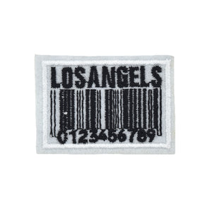 LOS ANGELES Barcode Embroidery Patch