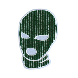 Face Mask in Multicolor Chenille Patch