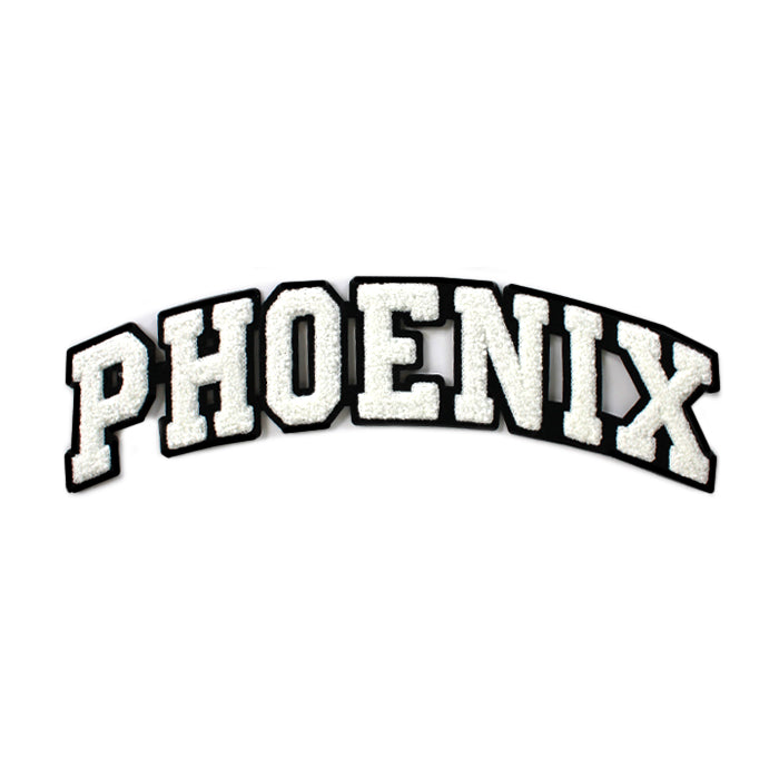 Varsity City Name Phoenix in Multicolor Chenille Patch