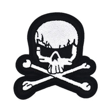 Load image into Gallery viewer, Pirates Skull and Crossbones Skeleton Chenille Patch

