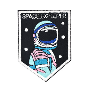 'Space Explorer' Space Men Chenille Patch