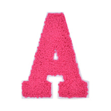 Load image into Gallery viewer, Letter Varsity Alphabets A-Z Candy Pink 4 Inch
