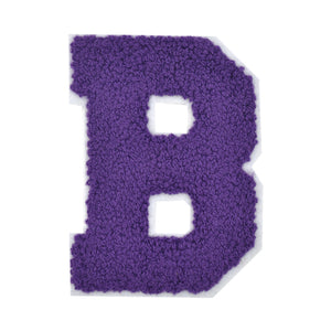 Letter Varsity Alphabets A to Z Purple 6 Inch