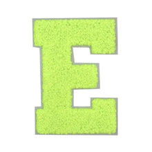 Load image into Gallery viewer, Letter Varsity Alphabets A to Z Neon Lime 6 Inch
