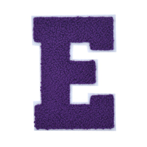 Letter Varsity Alphabets A to Z Purple 8 Inch