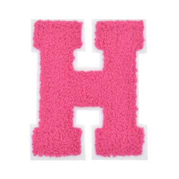 pink letter h