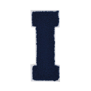NAVY BLUE Letter Varsity Alphabets A to Z Navy Blue 6 Inch