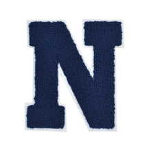 Load image into Gallery viewer, NAVY BLUE Letter Varsity Alphabets A to Z Navy Blue 4 Inch
