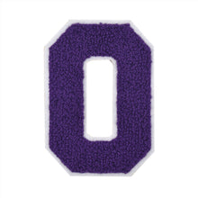 Load image into Gallery viewer, Letter Varsity Alphabets A to Z Purple 4 Inch
