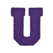 Load image into Gallery viewer, Letter Varsity Alphabets A to Z Purple 8 Inch
