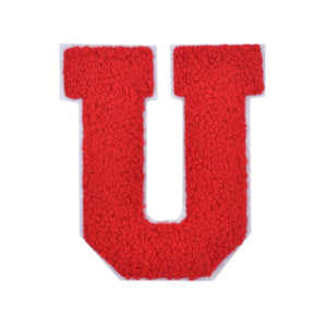 Letter Varsity Alphabets A to Z Red 4 Inch