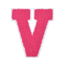 Load image into Gallery viewer, Letter Varsity Alphabets A-Z Candy Pink 6 Inch

