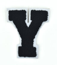 Load image into Gallery viewer, Letter Varsity Alphabets A to Z Black 2.5 Inch
