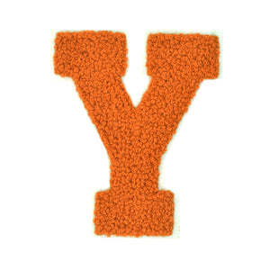 ORANGE Letter Varsity Alphabets A to Z Orange 8 Inch