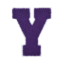 Load image into Gallery viewer, Letter Varsity Alphabets A to Z Purple 8 Inch
