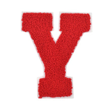 Load image into Gallery viewer, Letter Varsity Alphabets A to Z Red 4 Inch

