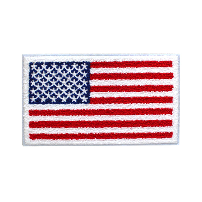 American Flag Star Spangled Banner Chenille Patch