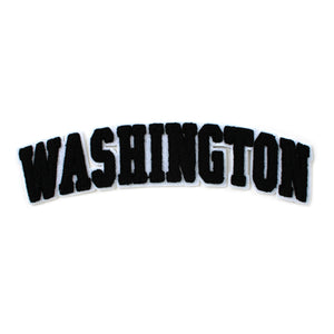 Varsity State Name Washington in Multicolor Chenille Patch
