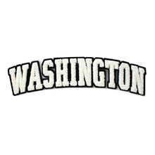 Load image into Gallery viewer, Varsity State Name Washington in Multicolor Chenille Patch
