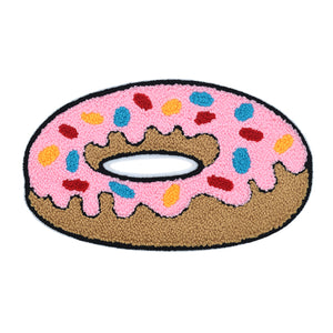 Donut Chenille Patch