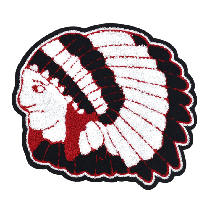 Indian Face Chenille Patch
