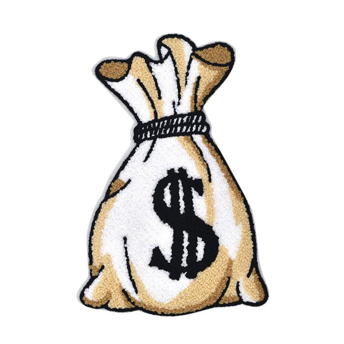 Money $ Bag Chenille Patch