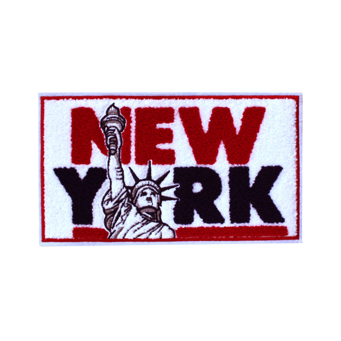 Statue Liberty New York Chenille Patch